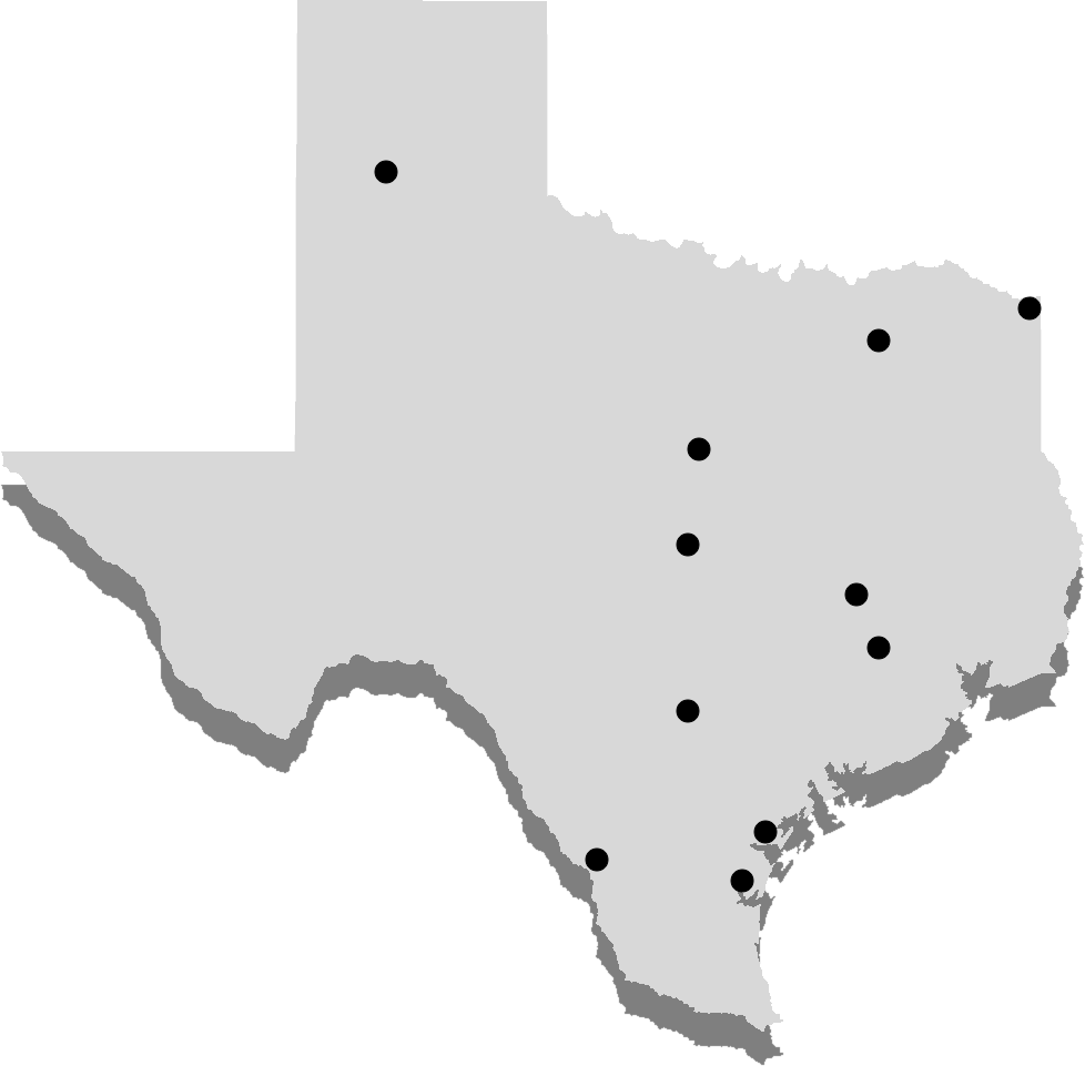 Texas map