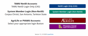 Screenshot of Laserfiche Forms login screen