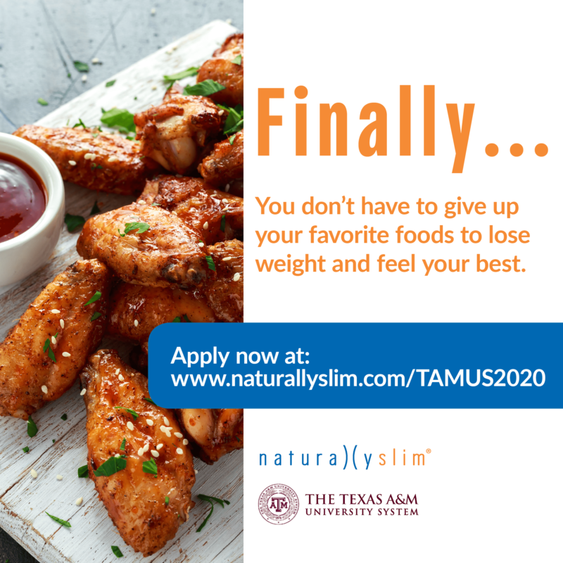 Naturally Slim Application Period