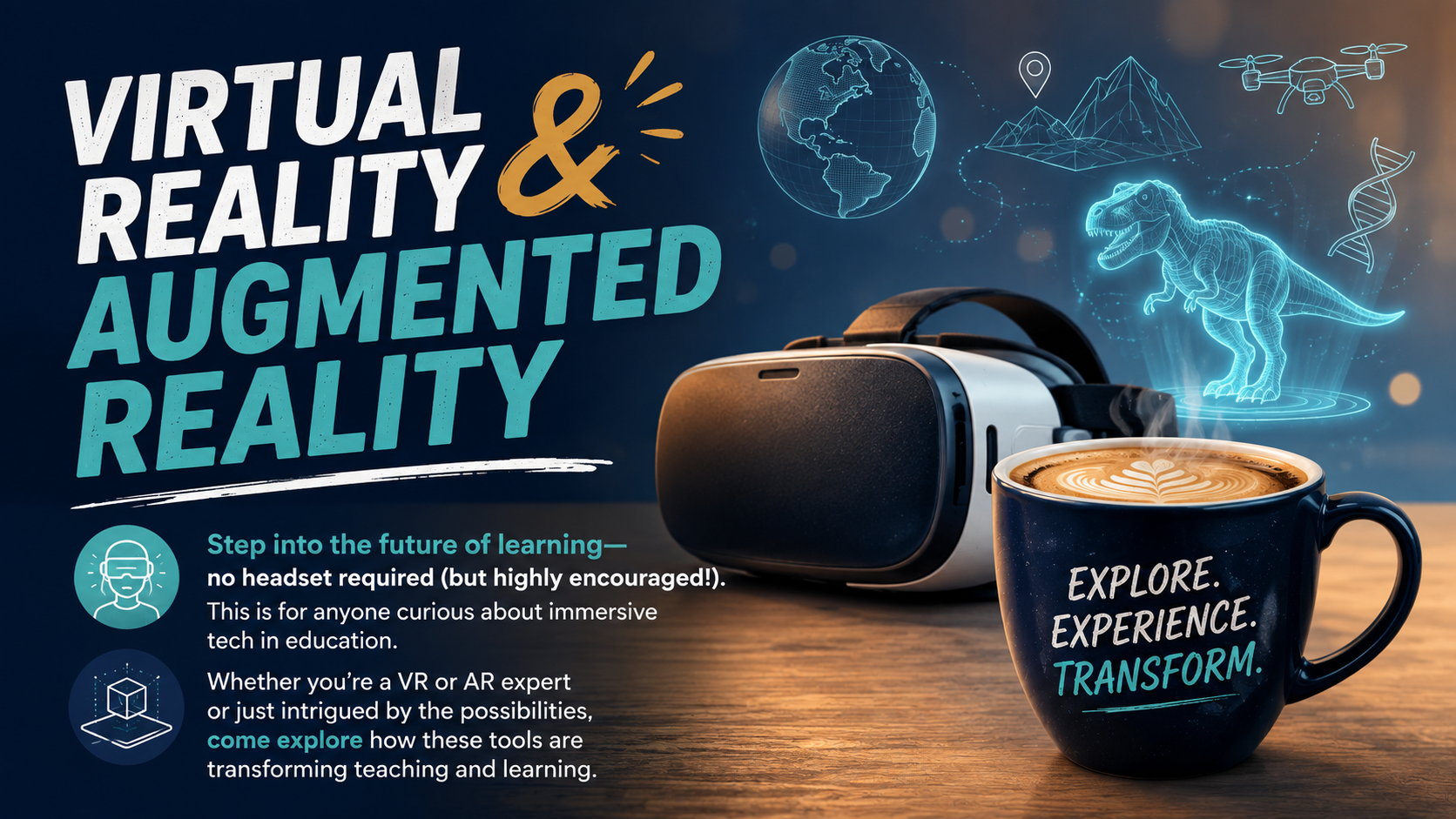 VR and AR Coffee Chat graphic