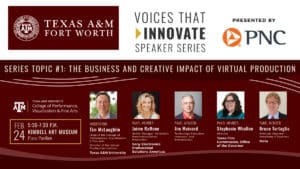 Photo of headshots of the four speakers at this Feb. 24 event.